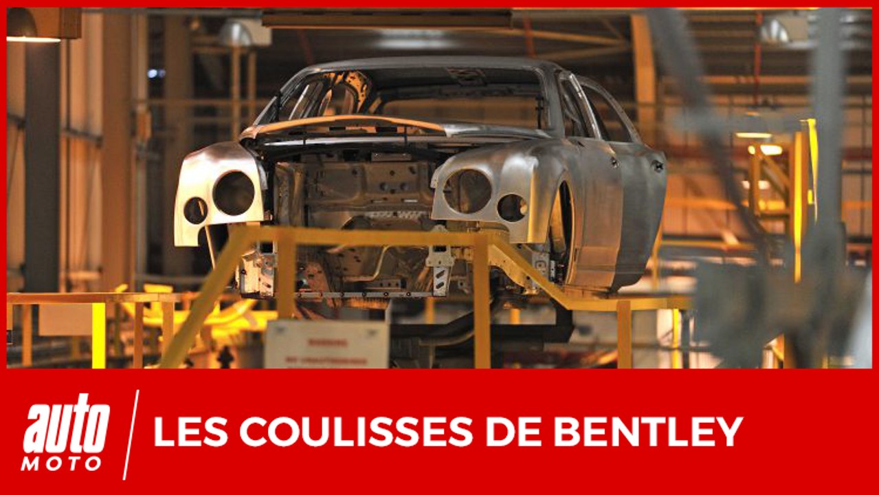 Usine Bentley à Crewe [VIDEO] : dans l’antre du B ailé