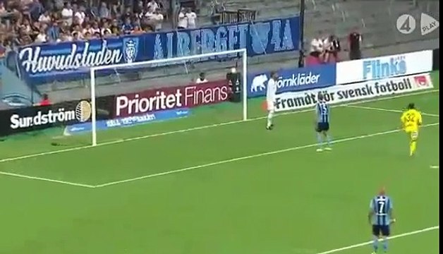 Djurgardens 2:1 Sundsvall (Swedish Allsvenskan 10 Junly 2017)