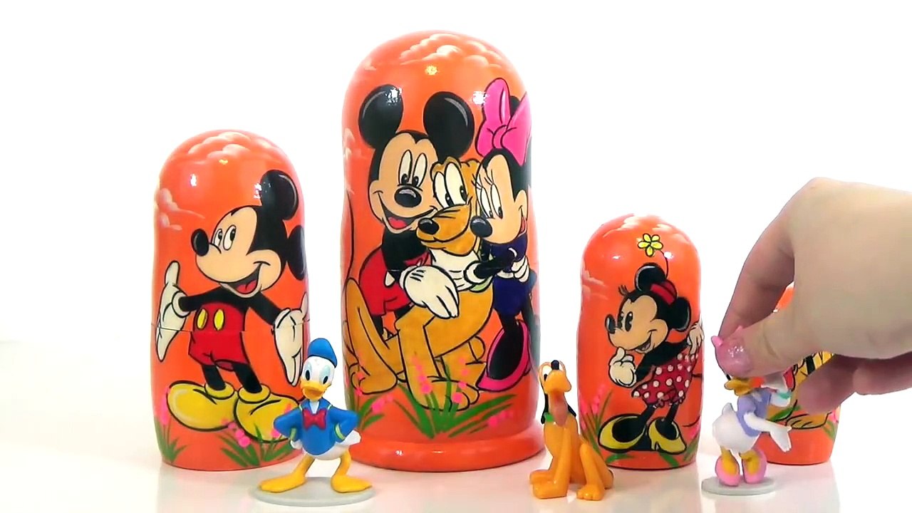 Tasses toqué souris imbrication Pluton empilage Mickey clubhouse surprise disney minnie donald bab