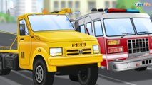 Le Camion de pompier pour bébés - ROUGE POMPIER - Dessin animé éducatif. Gros véhicules pour petits
