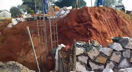 Construcción de puente en Río Corrientes