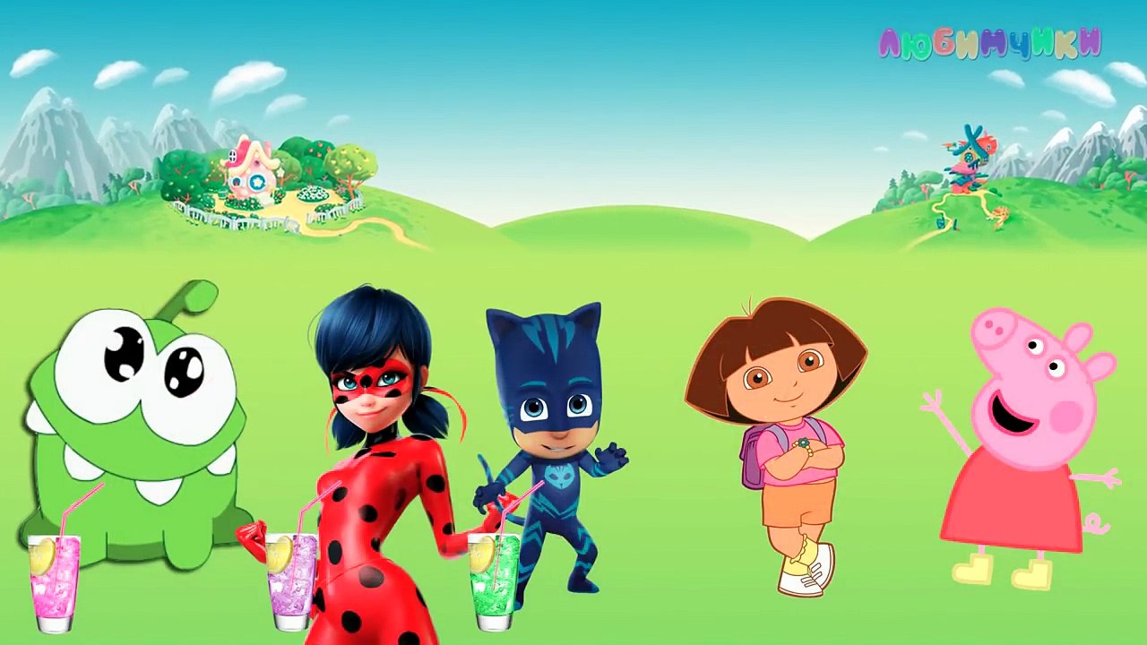 En Niños para oso de colores canción enseñar Masha enmascarados héroes Peppa jalea Valera jefe m