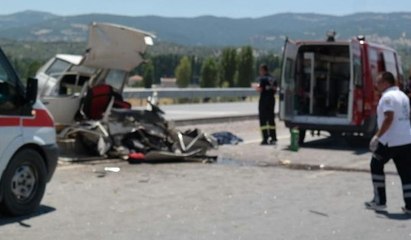 Kütahya'da trafik kazası: 4 ölü