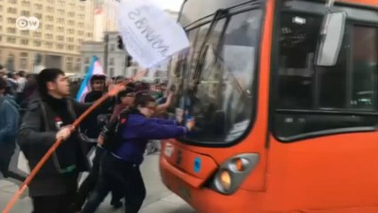 Ônibus provoca fúria em ativistas LGBT no Chile