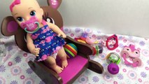 Vivant bébé rêves lis minuit casse-croûte Super snackin dolls