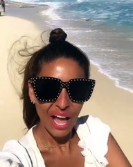 مى سليم تطلق ألبومها الجديد "ولا كلمة" من شاطئ البحر مع ابنتها