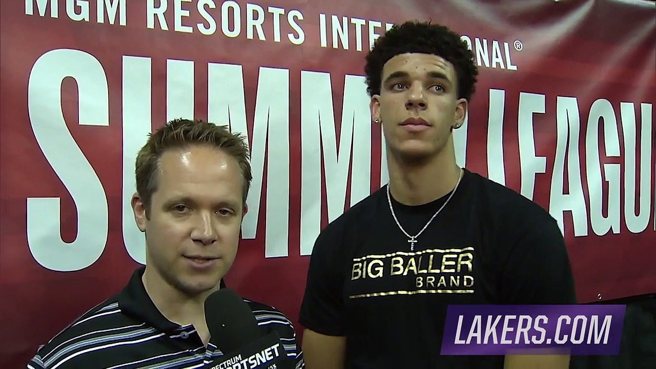 【NBA】Lonzo Ball on his Injury  2017 NBA Offseason