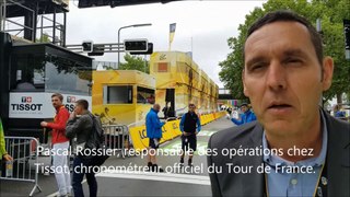 Pascal Rossier, directeur des opérations chez Tissot, partenaire du Tour de France