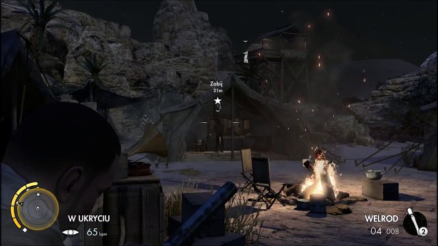 Zagrajmy w Sniper Elite 3: Afrika odc. 2 Gaberoun pod osłoną nocy