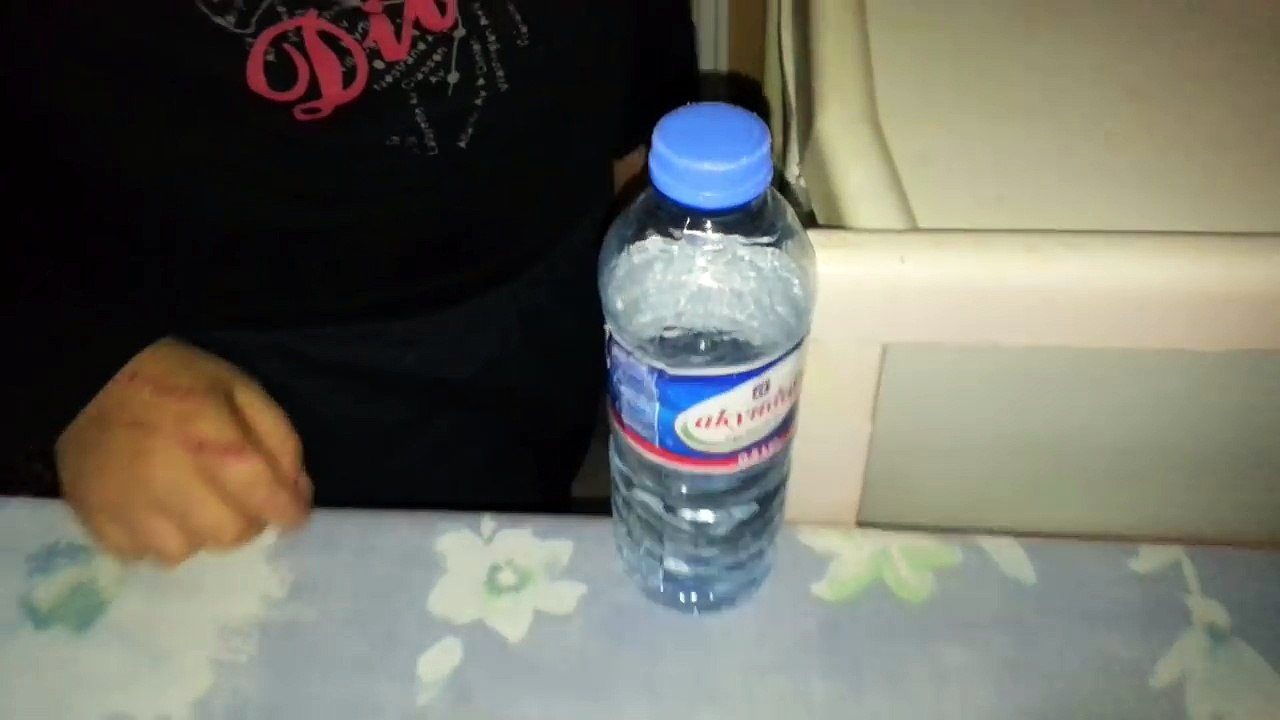 DUHAN İLE WATER BOTTLE FLİP CHALLENGE ! - (ŞİŞE ÇEVİRME)