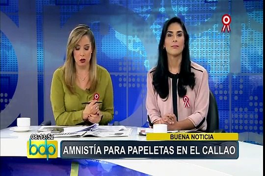 Otorgan amnistía a choferes con papeletas en el Callao