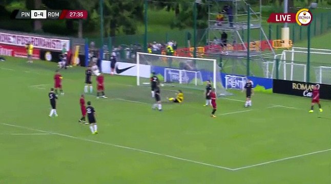 Matteo Ricci Goal HD - AS Roma 5-0 Pinzolo 11.7.2017 HD