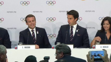 JO-2024: "Nous sommes prêts pour 2024" (Macron)