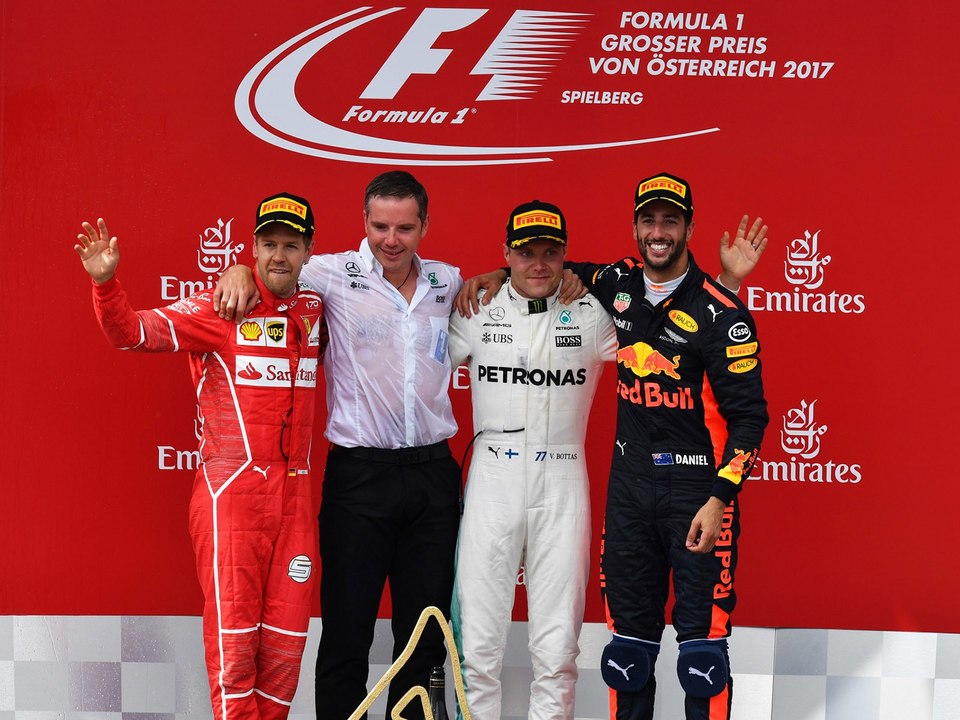 F1 Autriche 2017 : Classements Grand Prix et championnats