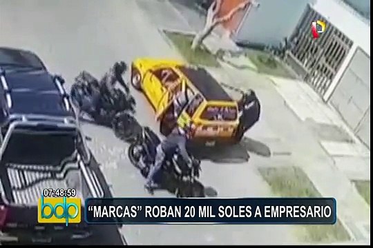 Chimbote: “Marcas” roban 20 mil soles a empresario