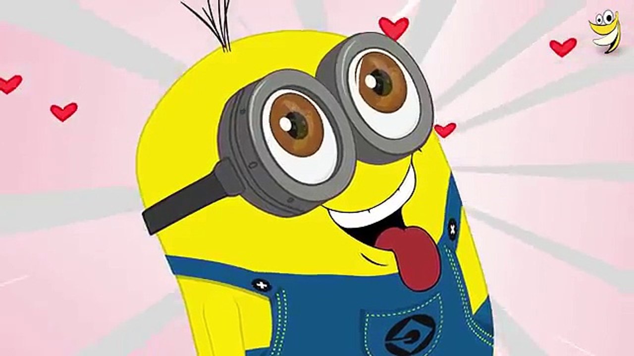 Minions Banana Balloon Strings Funny Cartoon Minions Mini Movies 2016