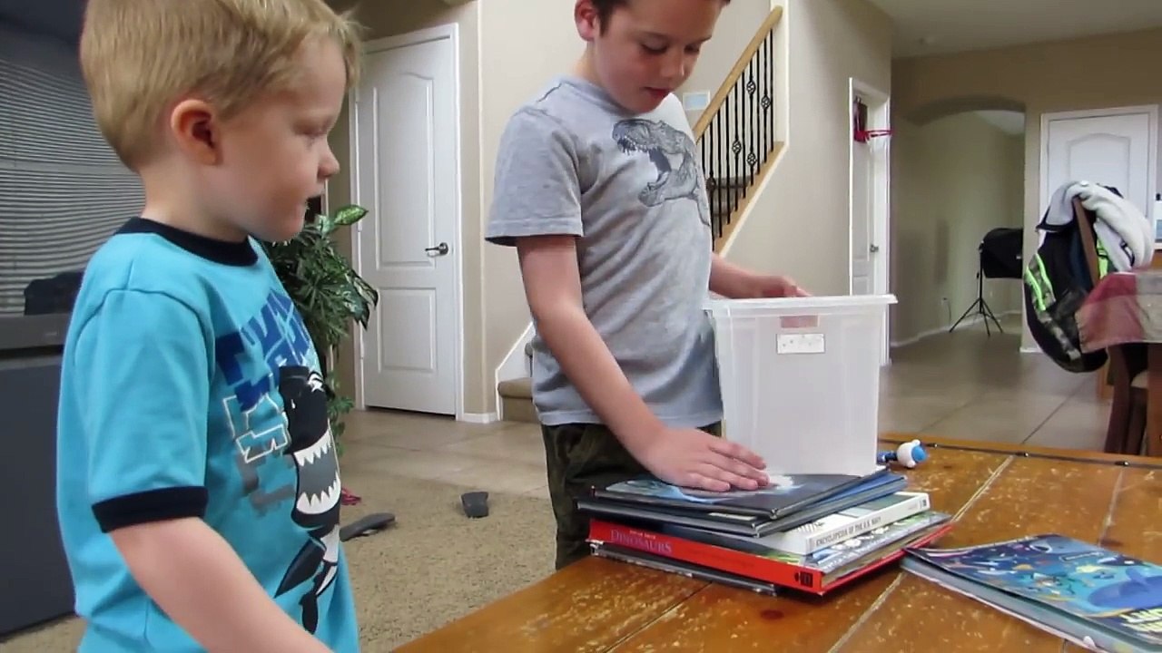 Giant Rat Attack! Scary Rat Toy Attacks the Boys and the Shark Toys. | Nerf Channel | Nerf