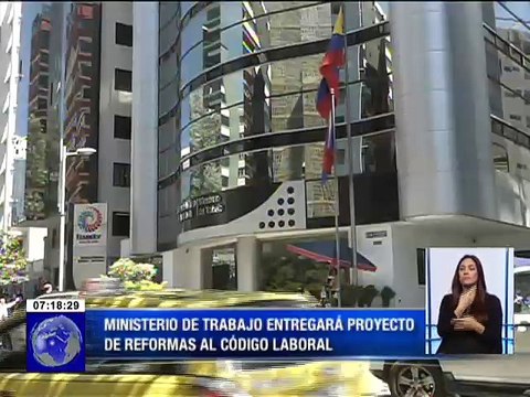 Ministerio de Trabajo entregará proyecto de reformas al Código Laboral