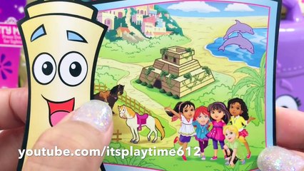 Download Video: Dora The Explorer Backpack! Magical Surprise Bag + Phone & IRL Dora & Friends Dress Up Dis