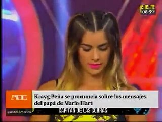 Krayg Peña así reaccionó al saber que padre de Mario Hart pidió su expulsión del país - YouTube (360p)