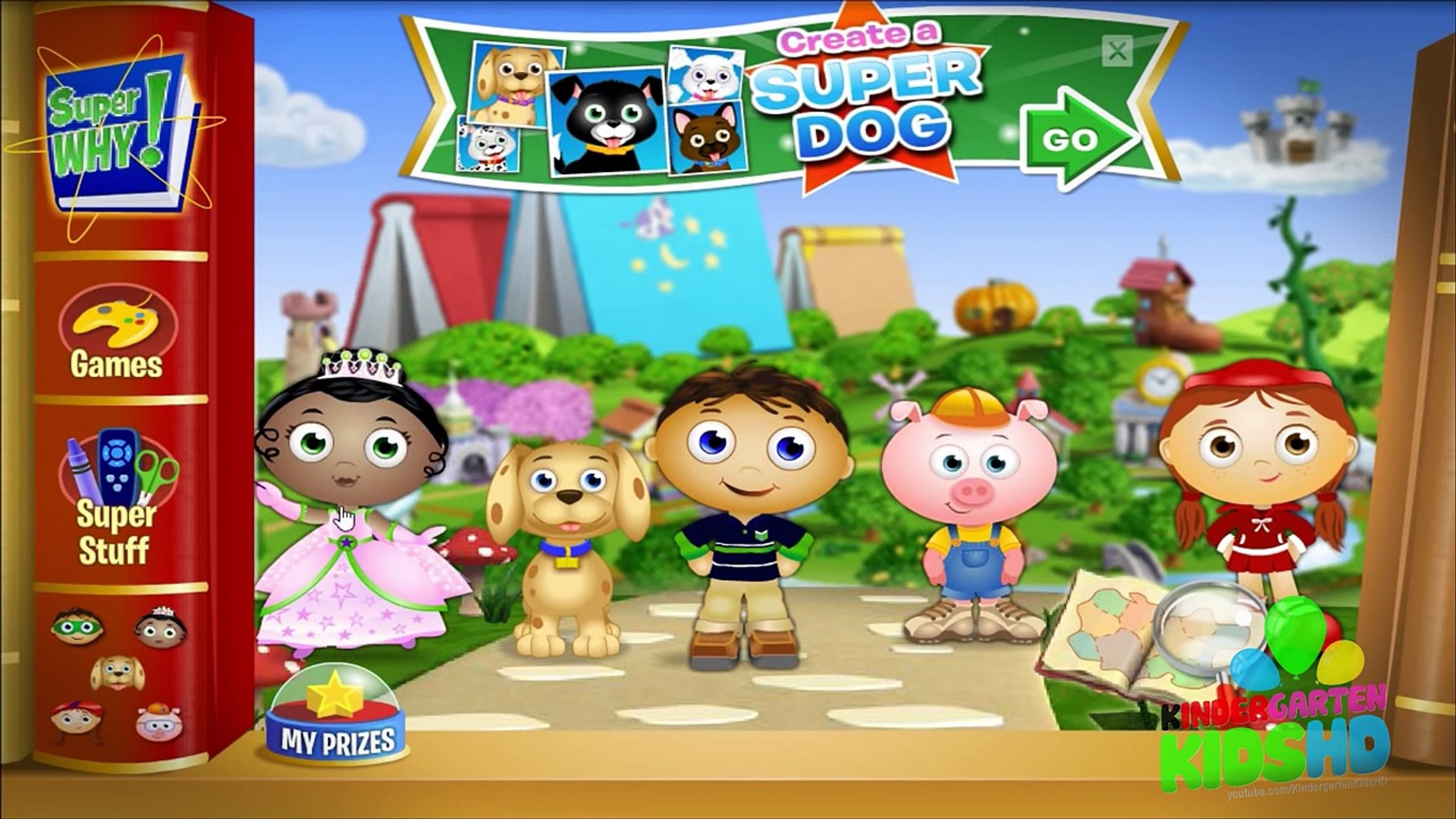 Princess Prestos Create Your Own Super Hero - Super Why Games - PBS Kids –  Видео Dailymotion