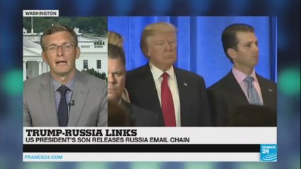 Trump''s son releases Russia email chain