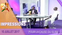 IMPRESSIONS DU LUNDI 10 JUILLLET 2017 AVEC SADA KANE