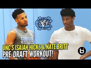 UNC's Isaiah Hicks & Nate Britt Hope to Impress NBA GM's: Pre-Draft Workout w/ Akin Athletics!
