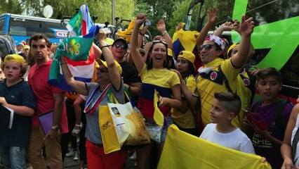 Quand les colombiens mettent l'ambiance sur le Tour de France