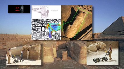 Las fotos que demuestran que ya se conocían los accesos a las cámaras secretas de la Esfinge