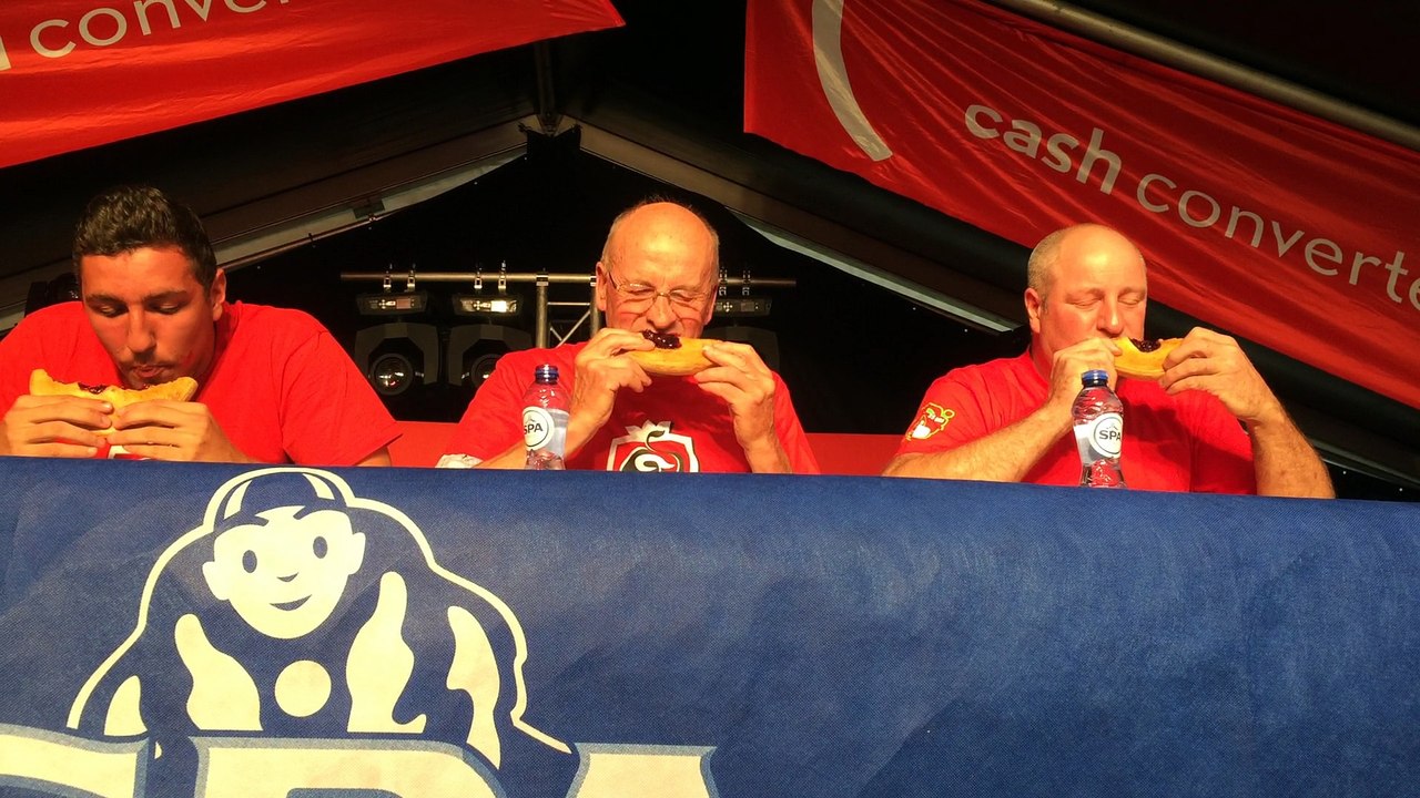 Jean-Lou, le plus gros mangeur de tartes aux cerises de Cornesse