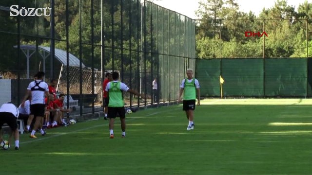 Beşiktaş antrenman maçı yaptı