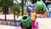 Outdoor Playground Family Fun Play Area for kids | Baby Nursery Rhymes Song Rain Rain Go Away
