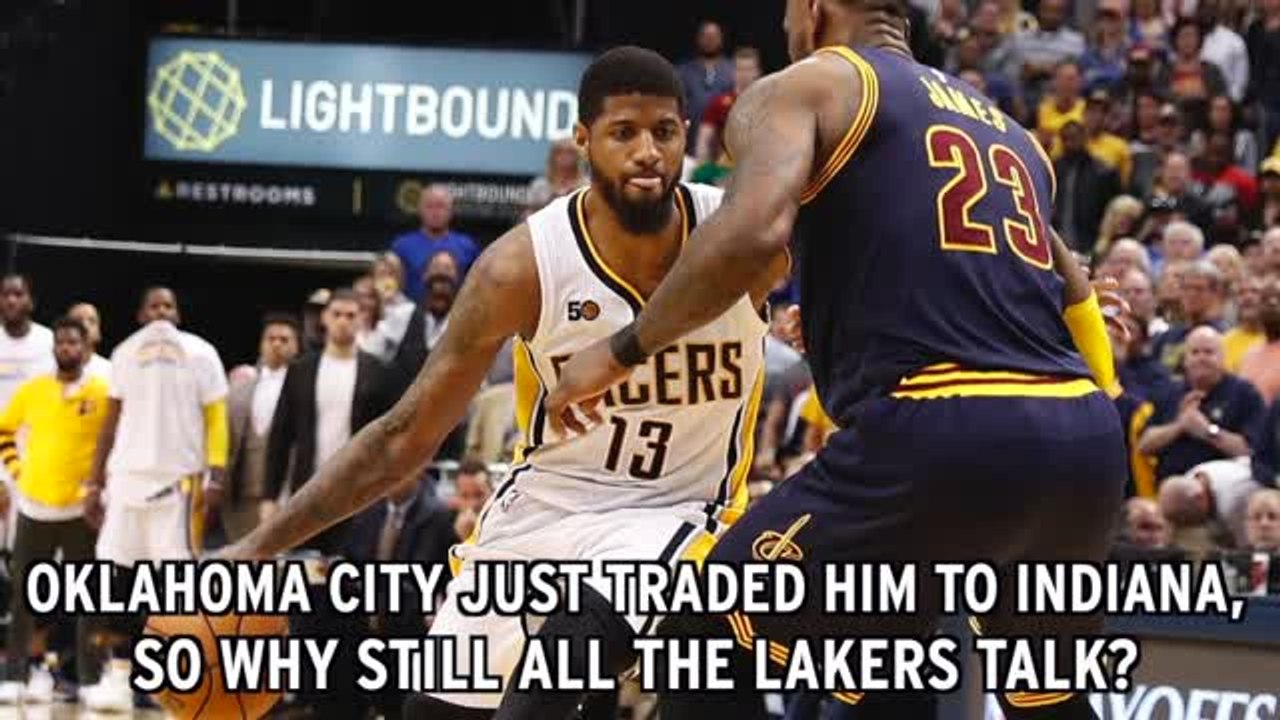 Paul George Thinks Lakers Talk Is "Overstated"