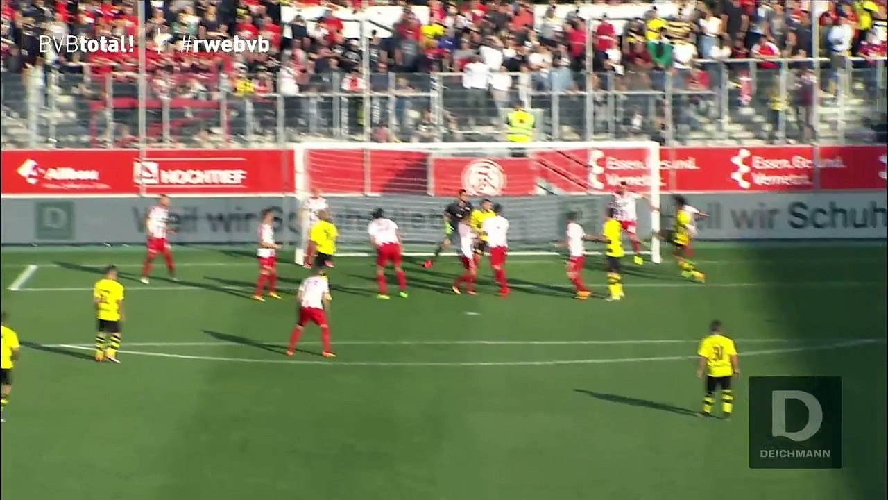 RW Essen 3 - 2 Borussia Dortmund All Goals in HD