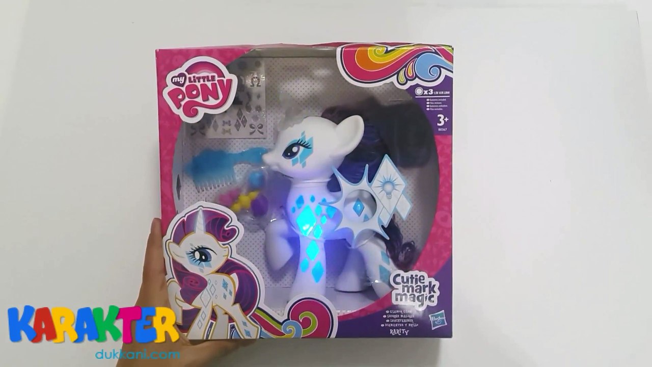 My Little Pony Rarity Sihirli Işıltı Işıklı Figür Karakter Dükkanı'nda