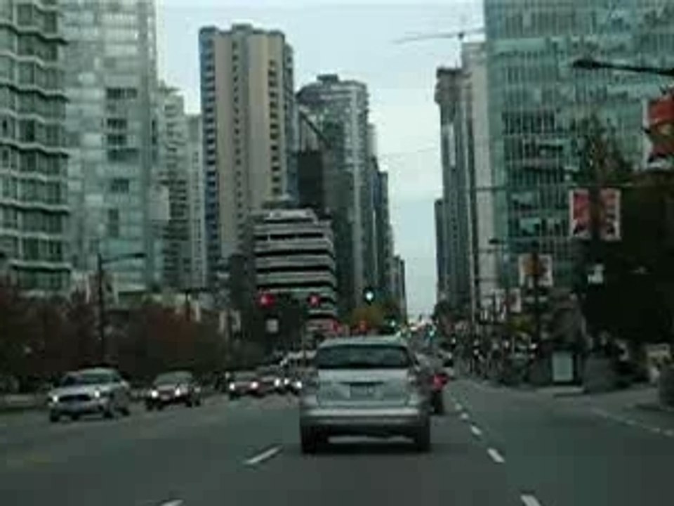 Driving in Vancouver