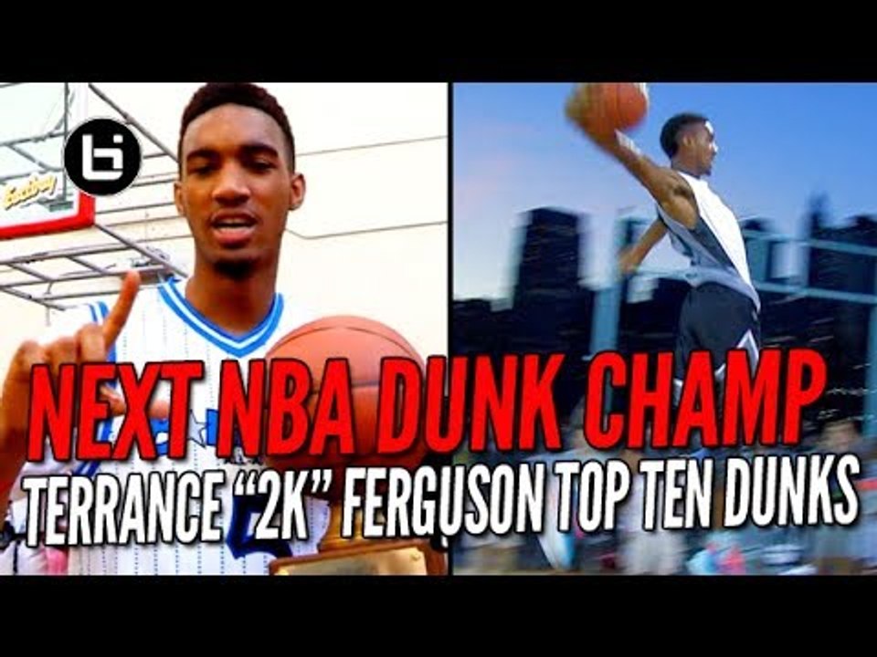 The Next NBA Dunk Champ! OKC Thunder Terrance Ferguson Top Ten Dunks!