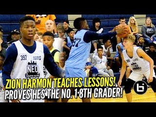 Zion Harmon Proves He's the No. 1 8th Grader at NEO Elite! Camp Highlights!