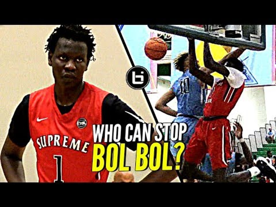 Can ANYONE Stop Bol Bol!? MVP of Nike EYBL is UNSTOPPABLE at the High School Level!