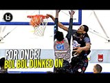 Bol Bol Gets DUNKED ON!! Precious Achiuwa Gives Bol a Taste of His Own Medicine at Pangos AA Camp!!