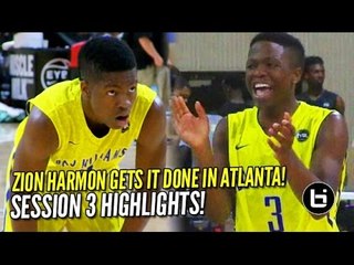 8th Grader Zion Harmon Shows He Can Hang with the Big Boys; EYBL Session 3 Highlights!
