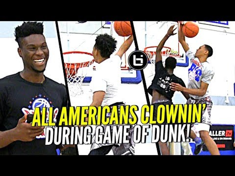 All American Players Clownin' On Each Other During Game of DUNK Horse! Who Had The Best Dunks?