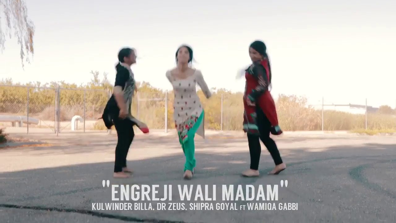 NRI Girl Manpreet Toor Back Again Couple Bhangra On  'Angreji Wali Madam' Latest Bhangra 2017