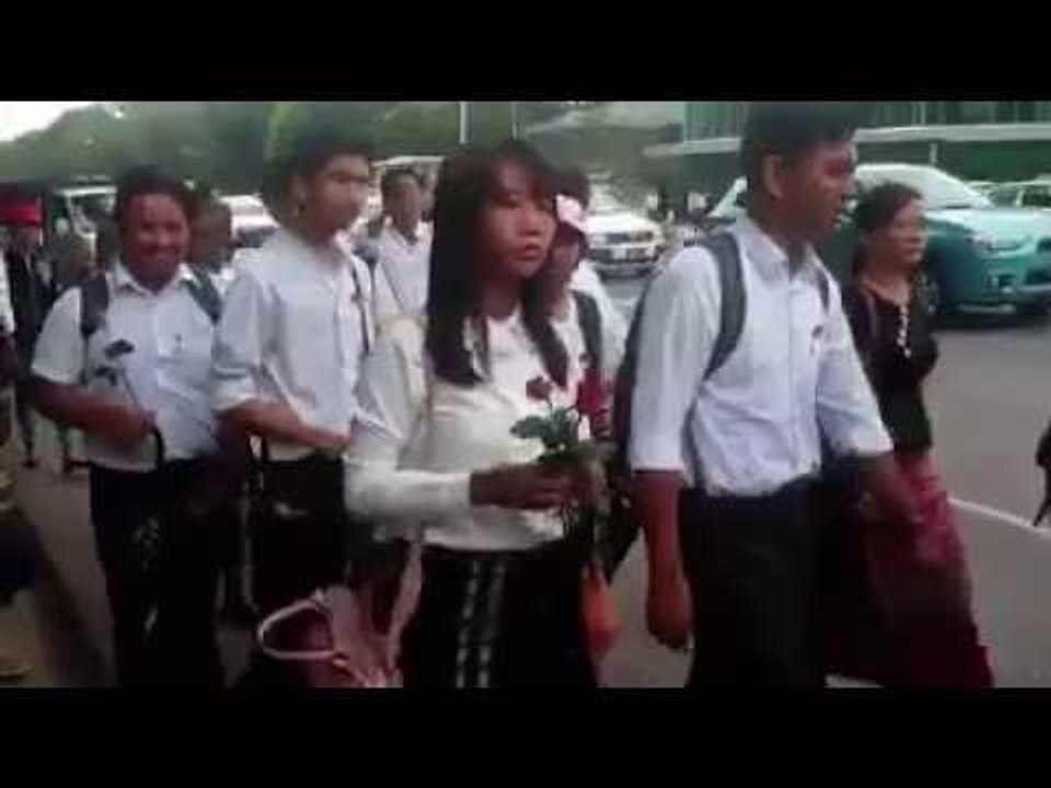 ရန္ကုန္ပညာေရးတကၠသိုလ္ ေက်ာင္းသားမ်ားသမဂၢ 7 July က်င္းပ