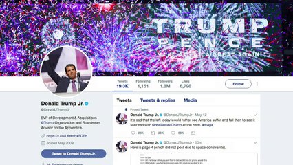 Trump Jr. divulga e-mails