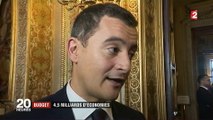 Budget : Gérald Darmanin annonce un plan d'économies de 4,5 milliards
