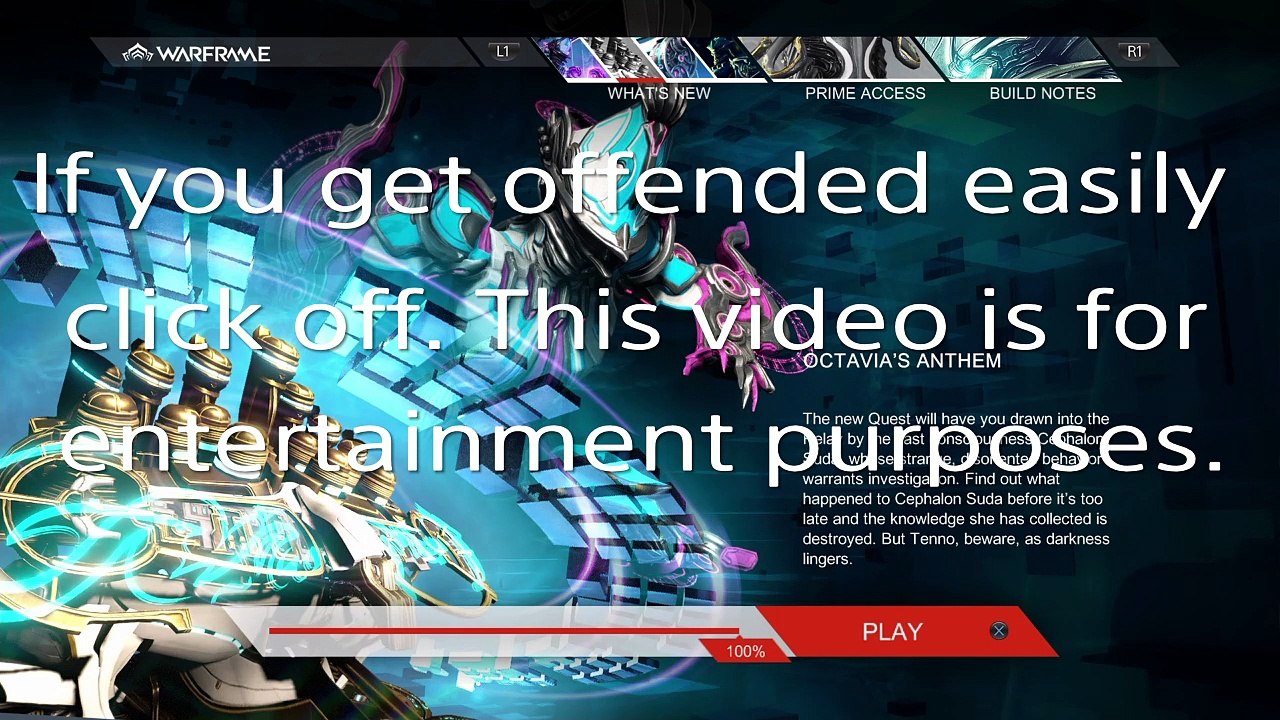 HILARIOUS VOICE TROLLING(Youve been warframed!)