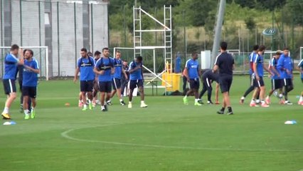 Trabzonspor Macaristan Kampında Tempoyu Arttırdı