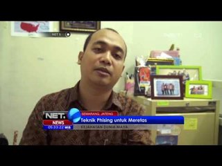 Kejahatan Dunia Maya, Retas Akun BBM - NET5